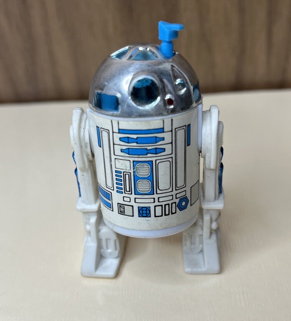 Authentic Original Vintage 1977 Kenner Star Wars R2-D2 with Sensorscope Figure