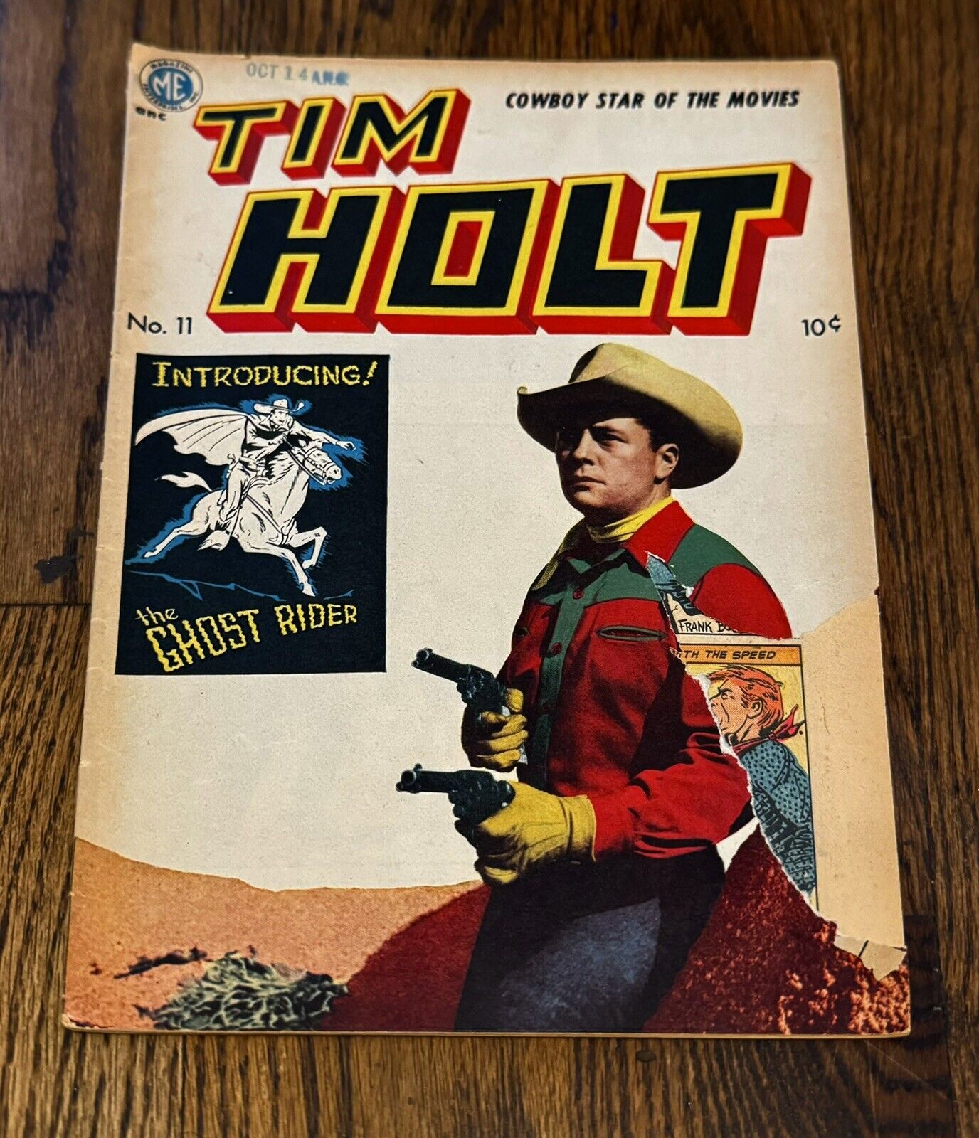 Tim Holt #11  1949  1st Appearance and Origin Of Ghost Rider