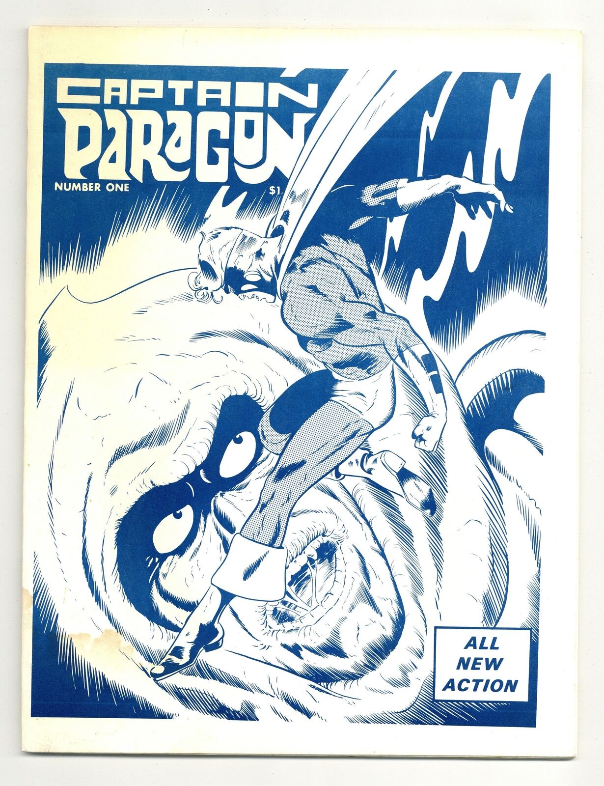 Captain Paragon #1 GD/VG 3.0 1972