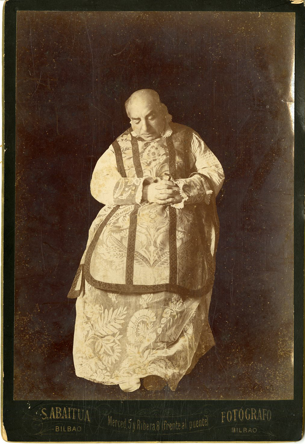 S. Abaitua, Bilbao, D. Mariano founder of Our Lady of Charity Bilbao  