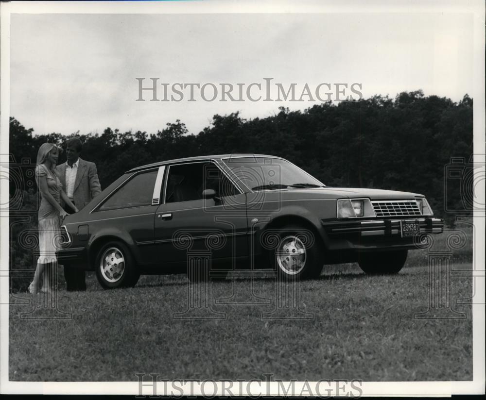 1981 Press Photo The Escort automobile, Ford Division\'s all-new World Car