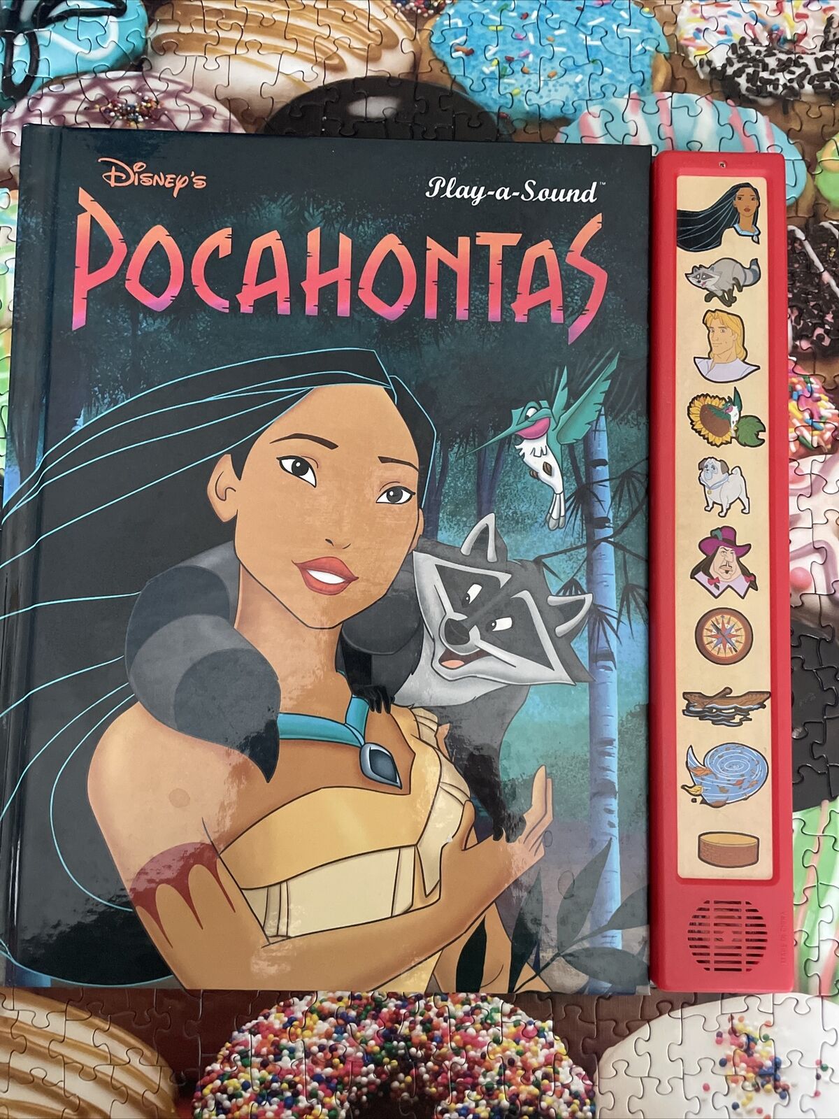 Disney\'s Pocahontas Play-a-Sound Interactive Very Good Used Condition 1995 