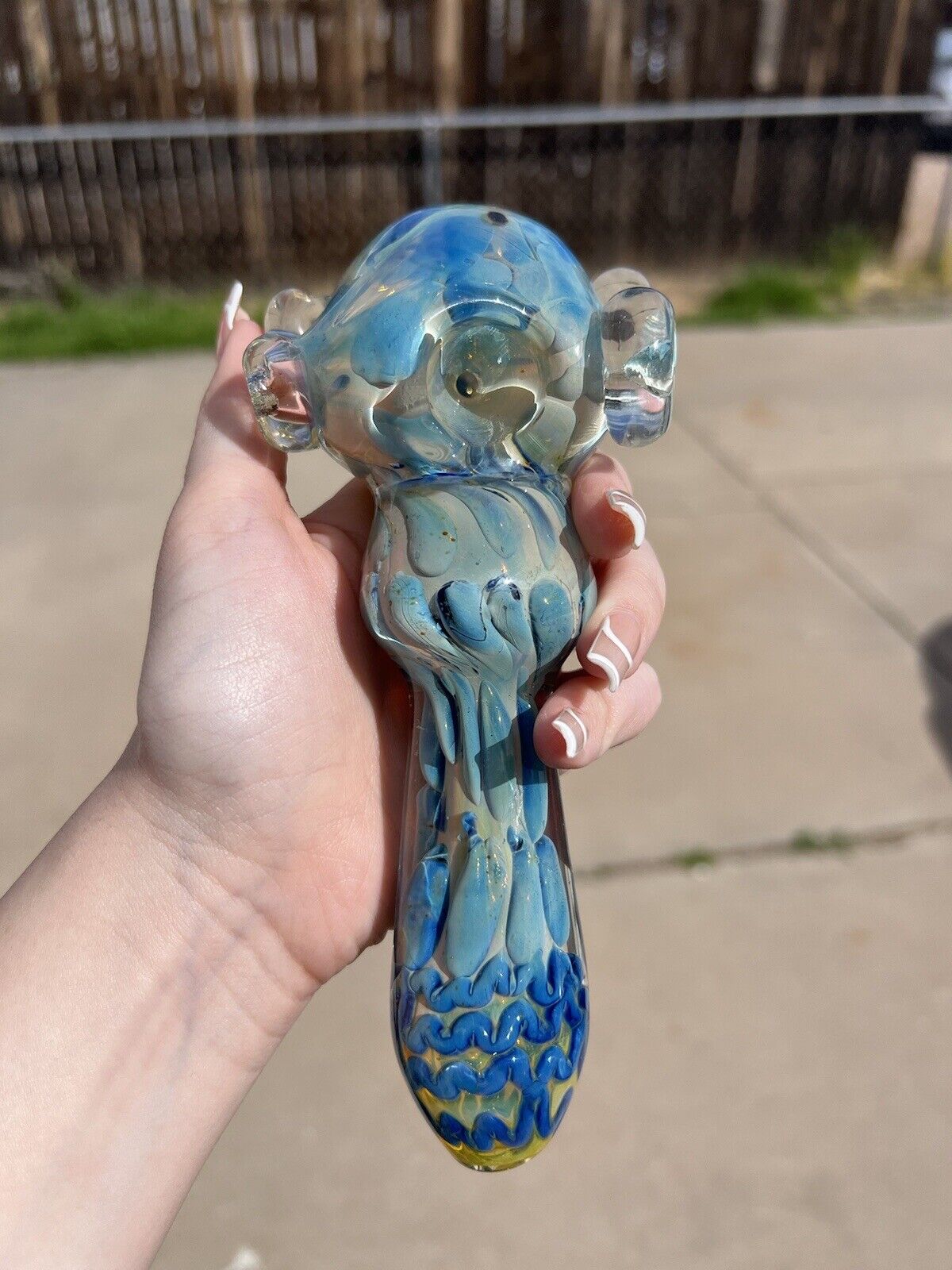 Custom Unique Glass Tobacco Pipe