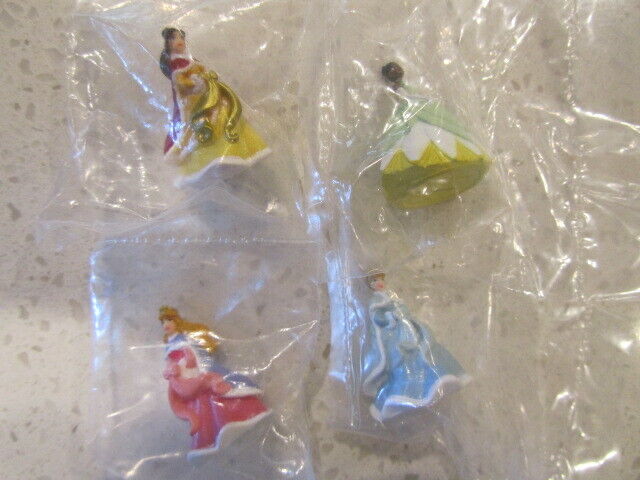 4 PRINCESS LOT Disney Collector Pack Park Series +Surprise Free Gift