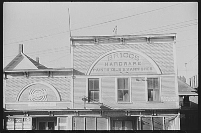 Briggs Hardware,Caribou,Maine,ME,Aroostook County,Farm Security Admin,FSA,1940
