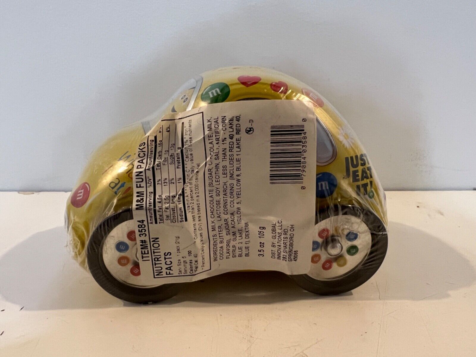 M&M\'s Candy Volkswagen VW Bug Collectible Storage Tin