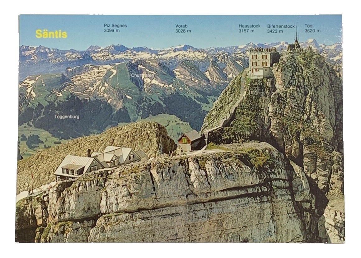 Santis Switzerland Postcard