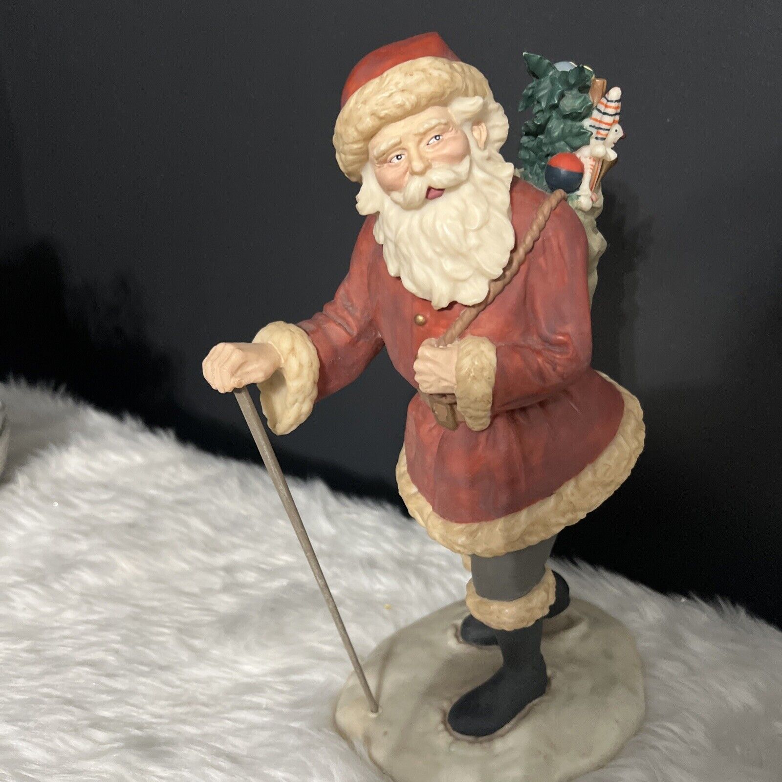 Hallmark Heirloom Santa Collection A Merrie Christmas Sculptured By Duane Unruh