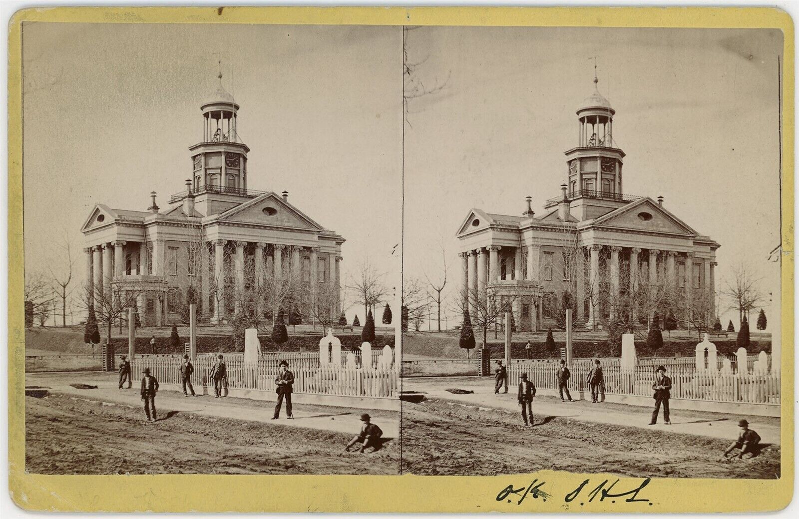 MISSISSIPPI SV - Vicksburg Courthouse - AL Blanks 1880s RARE