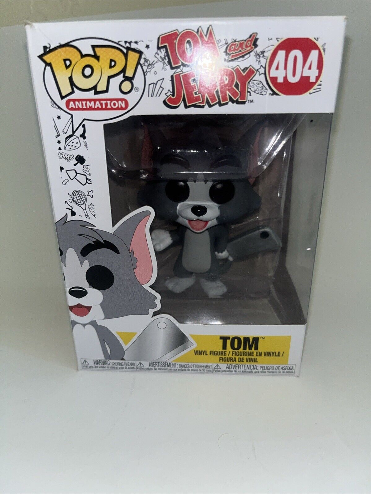Funko Pop Vinyl: Tom and Jerry - Tom (w/ Cleaver) #404