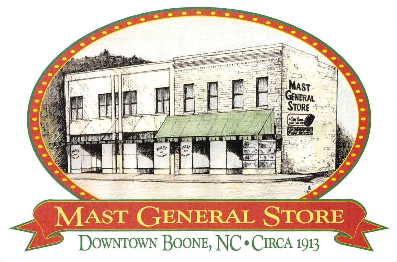 Boone, NC North Carolina  MAST GENERAL STORE Roadside ARTIST'S VIEW 4X6 Postcard