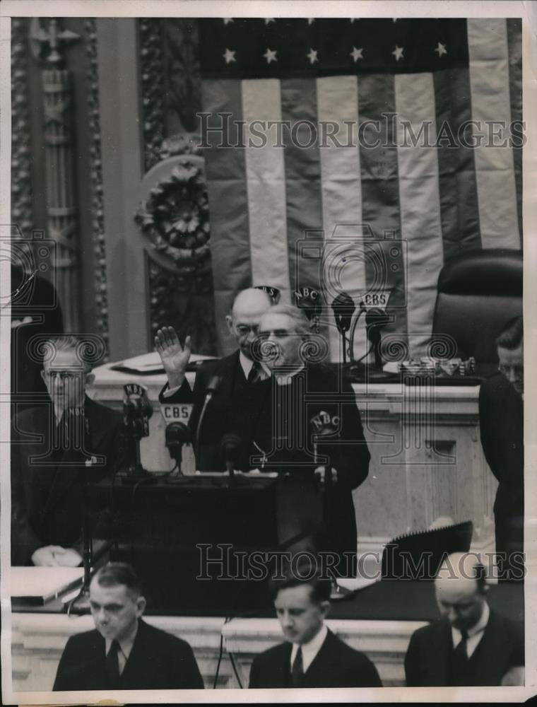 1939 Media Photo 76th Congress Opening