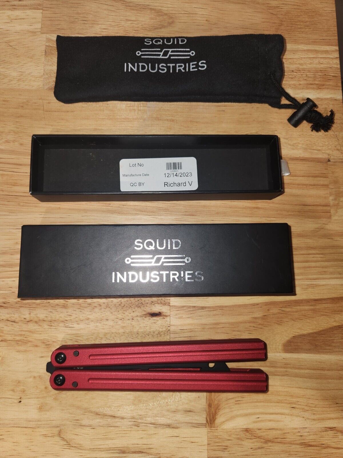 Squid Industries Triton V2 Inked Red