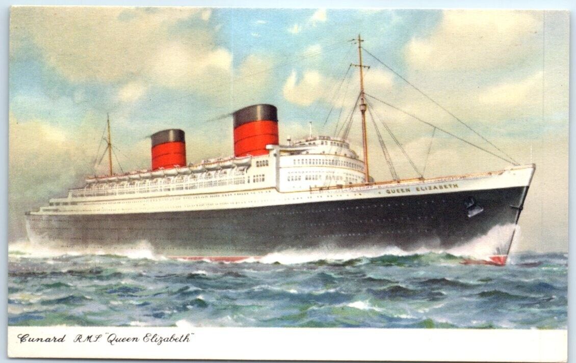 Postcard - Cunard R.M.S. \