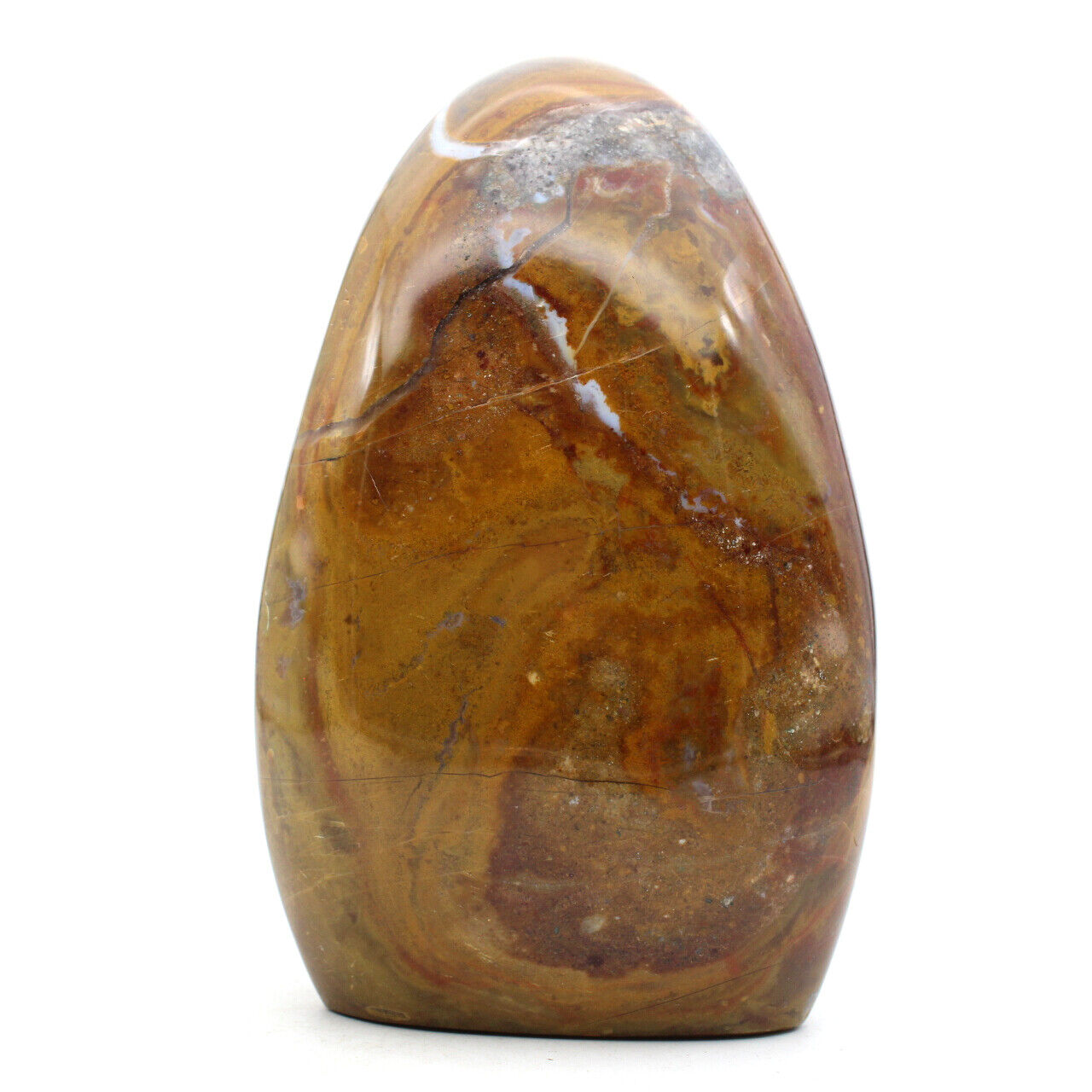 Madagascar 1650gr 160mm polished jasper stone