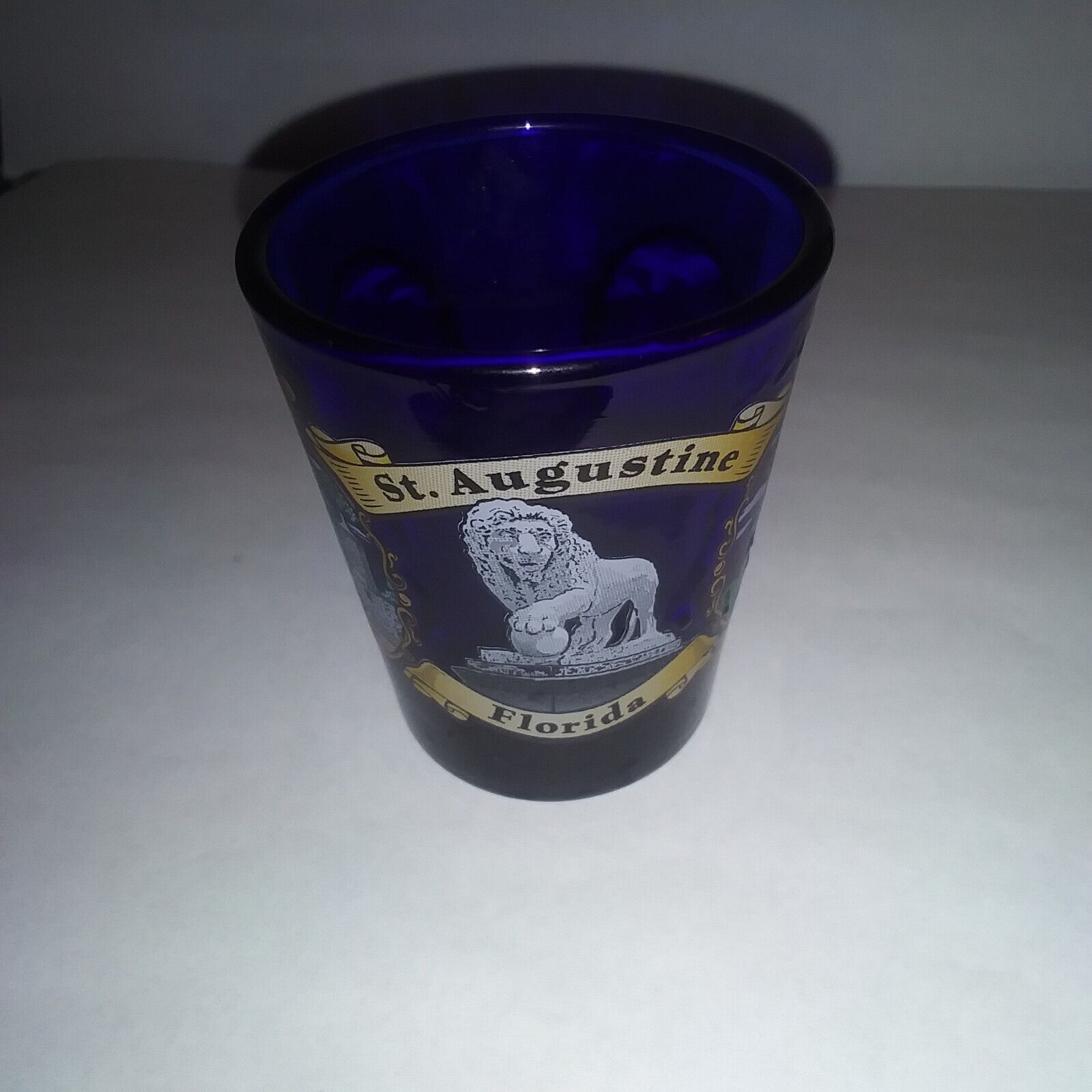 St. Augustine Florida Purple Shot Glass