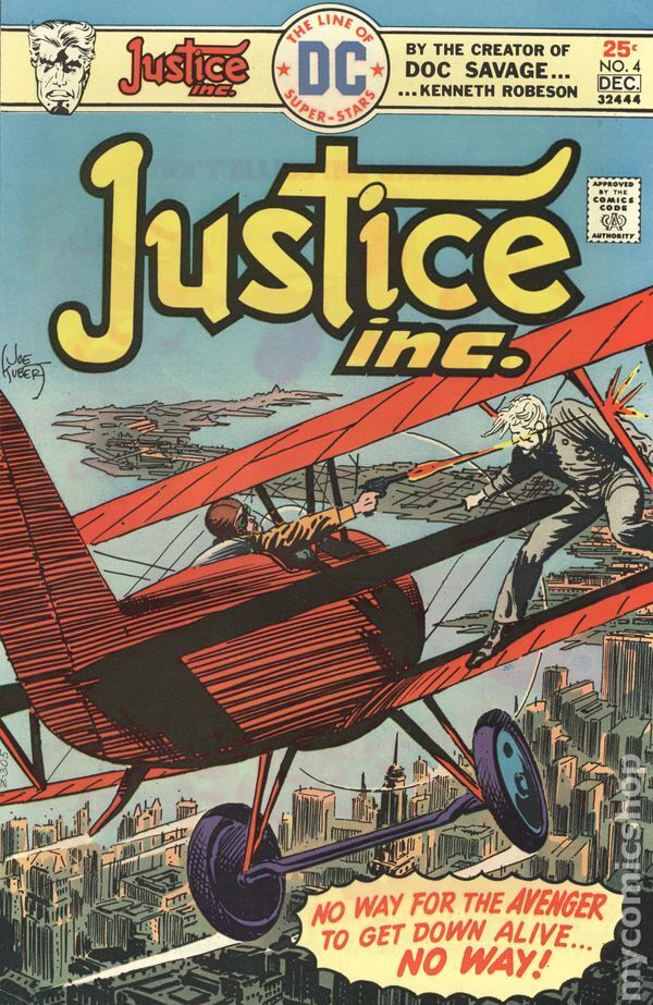 Justice Inc. #4 FN 1975 Stock Image