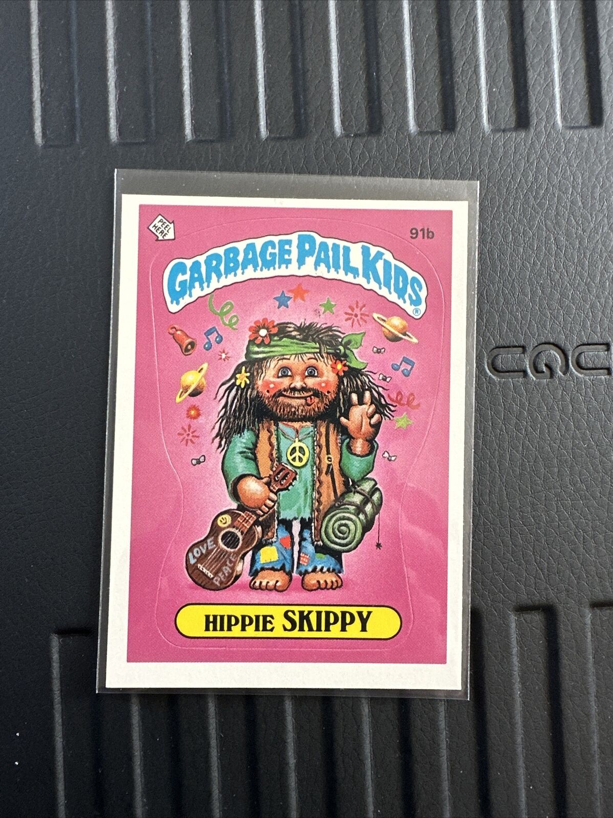 1986 Garbage Pail Kids OS3 Hippie Skippy - Sharp Corners - Near Mint Or Better