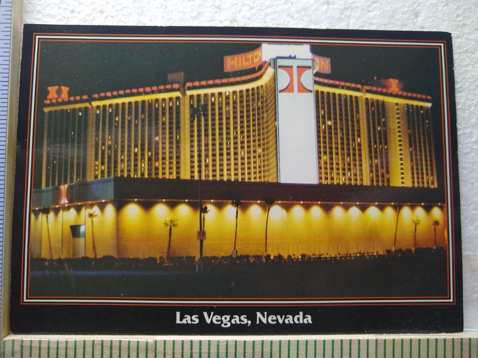 Postcard Las Vegas Hilton Hotel-Casino Las Vegas Nevada USA