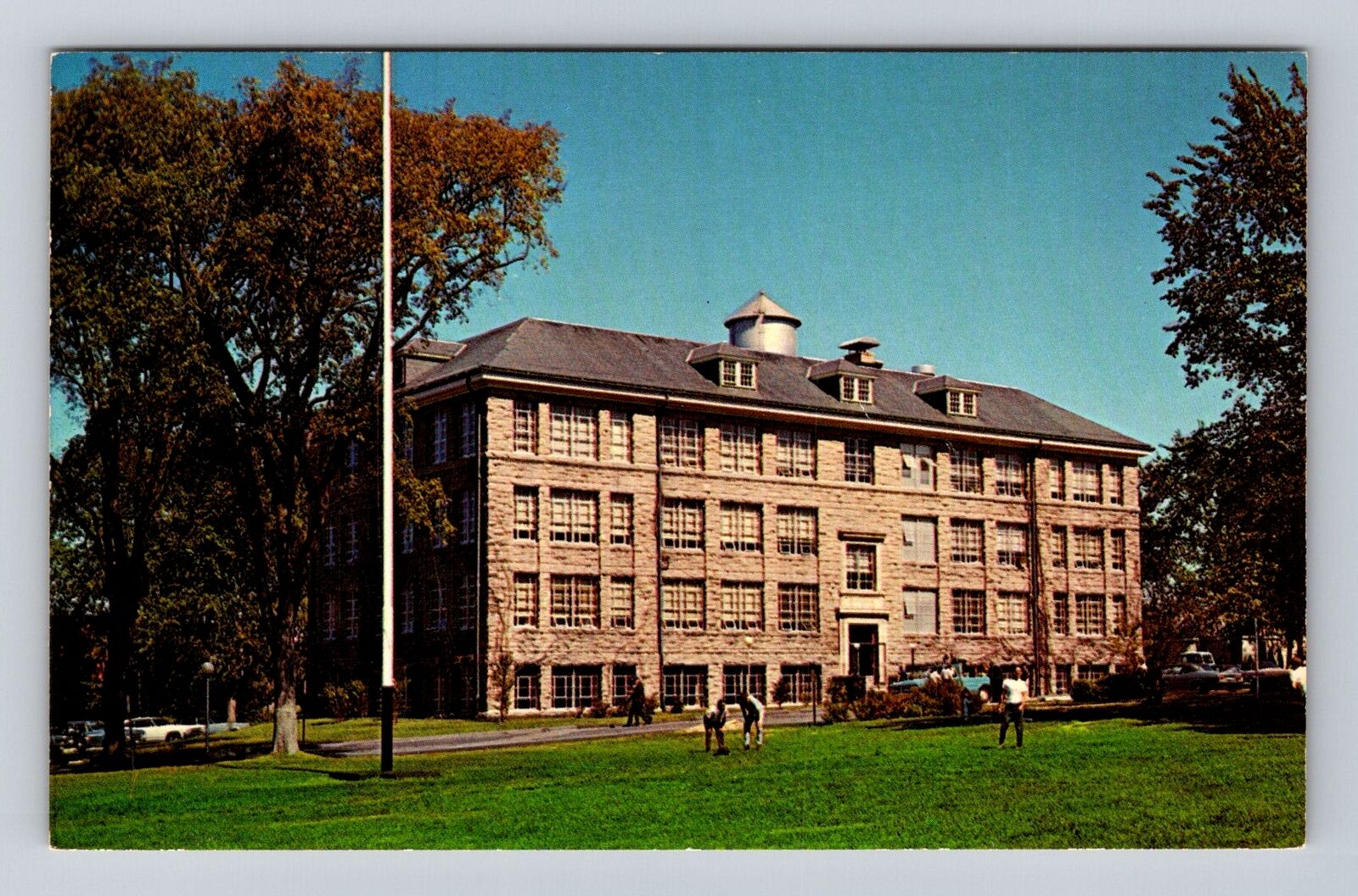 South Kingstown RI-Rhode Island, Bliss Hall, University, Vintage Postcard