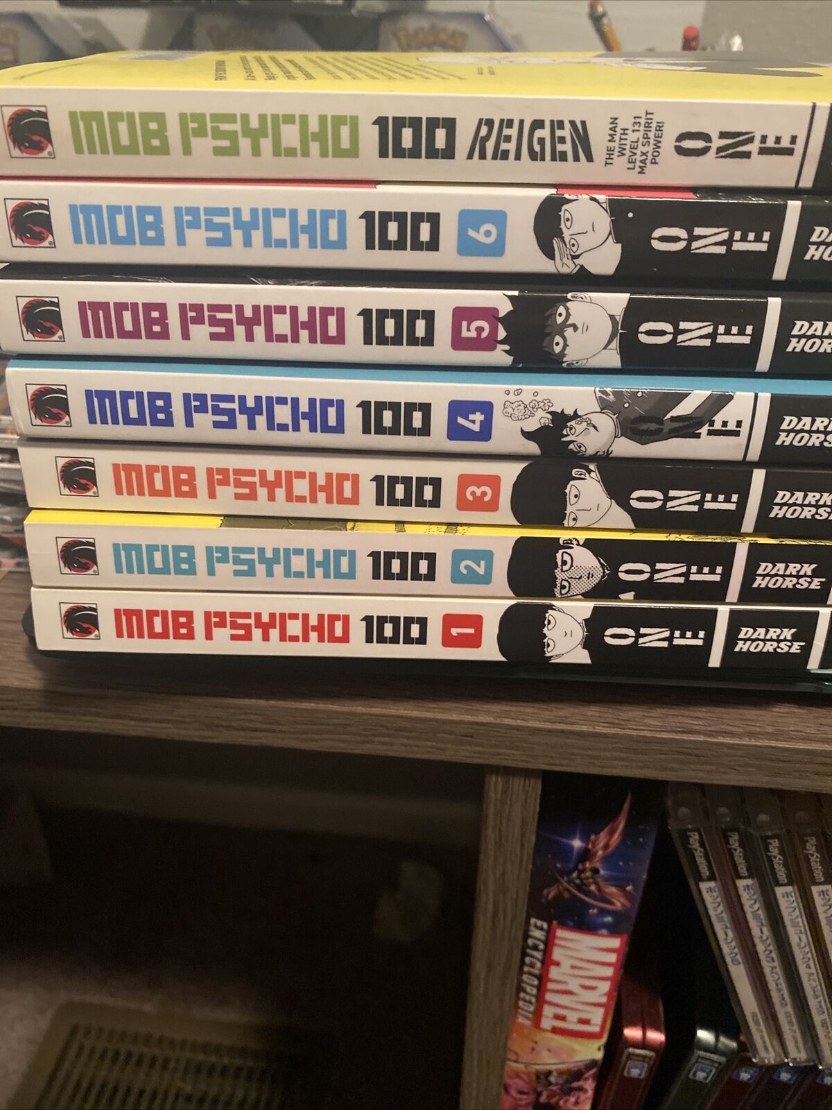 Mob Psycho 100 Manga Lot 1-6 + Reigen One Shot