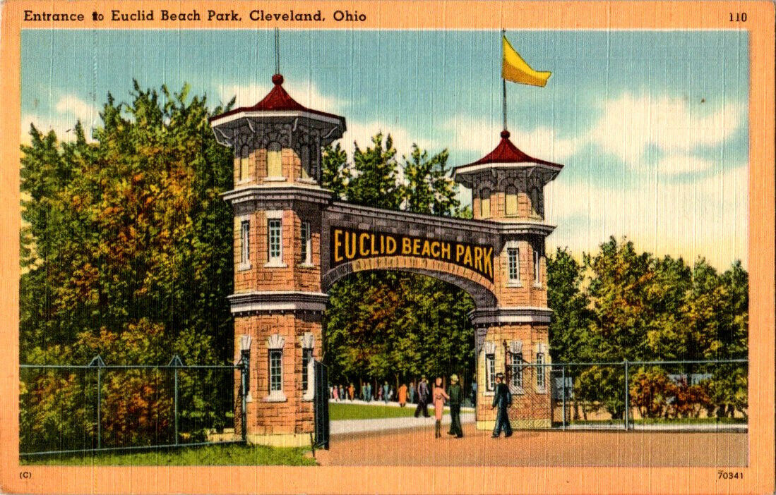 Entrance to Euclid Beach Park, Cleveland, Ohio