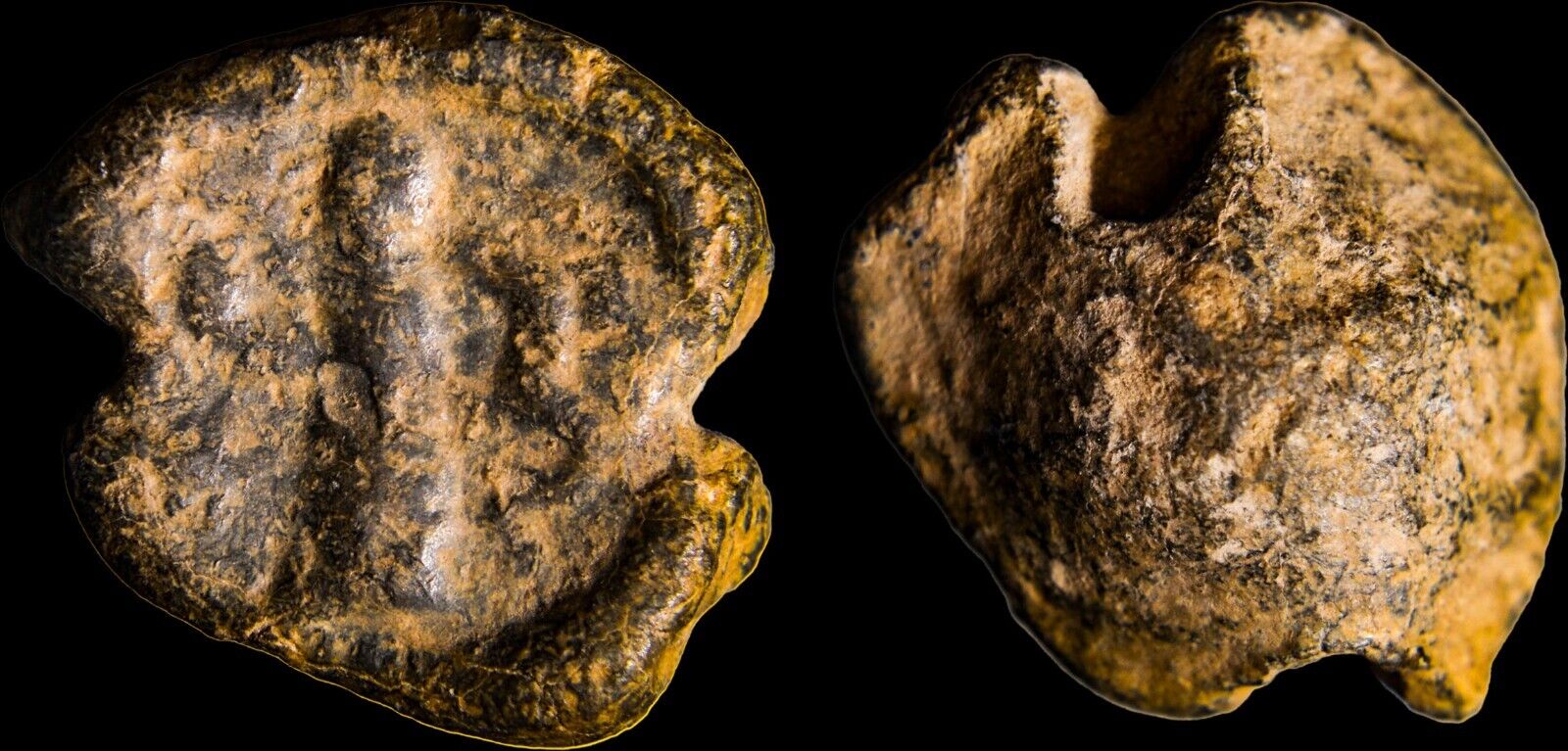 Roman PB Tessera, c. 1st century BC - 1st century AD Seal Nike Artifact Ancient