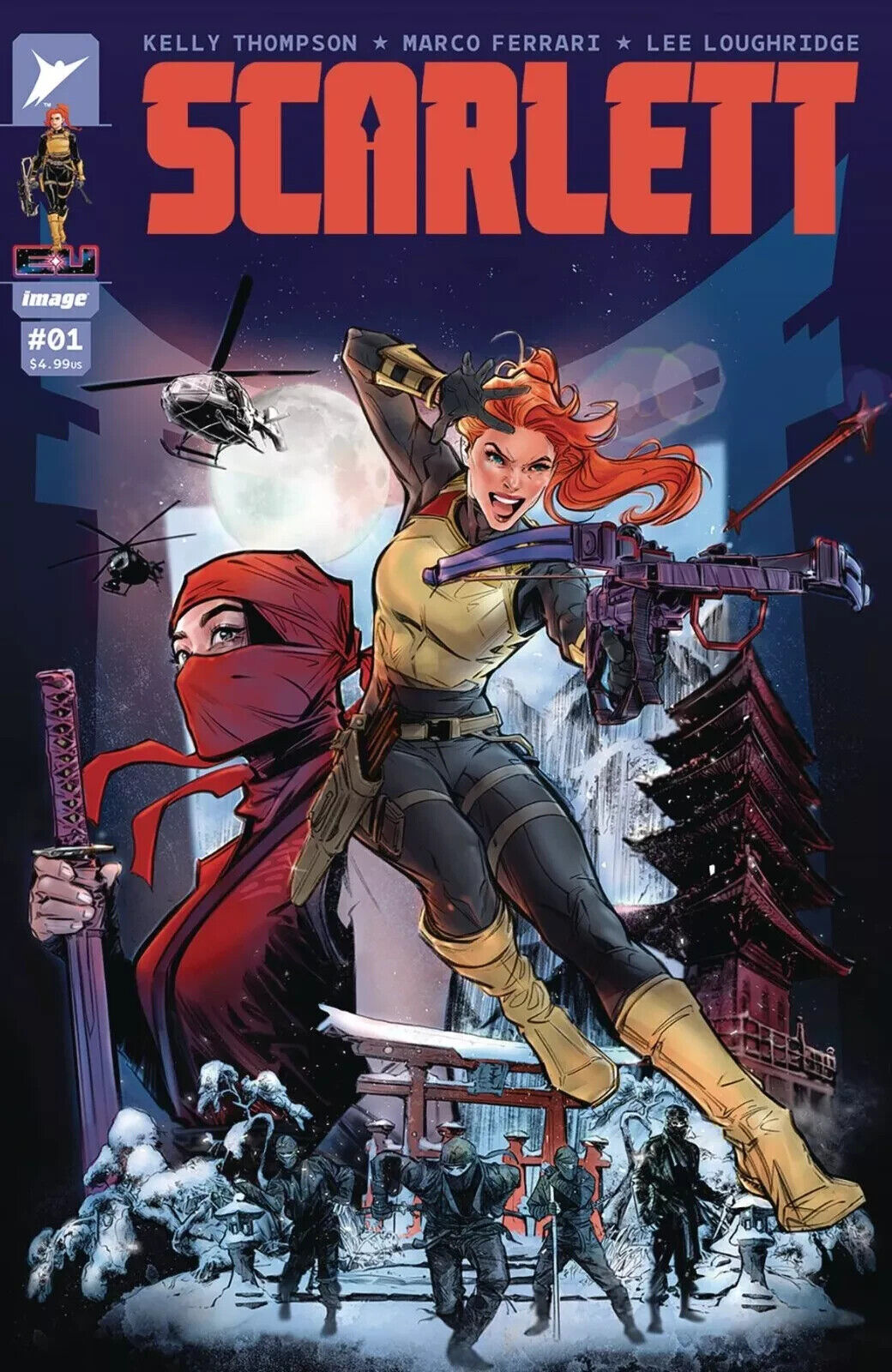 Scarlett #1 - Cover B - Image Comics - 2024
