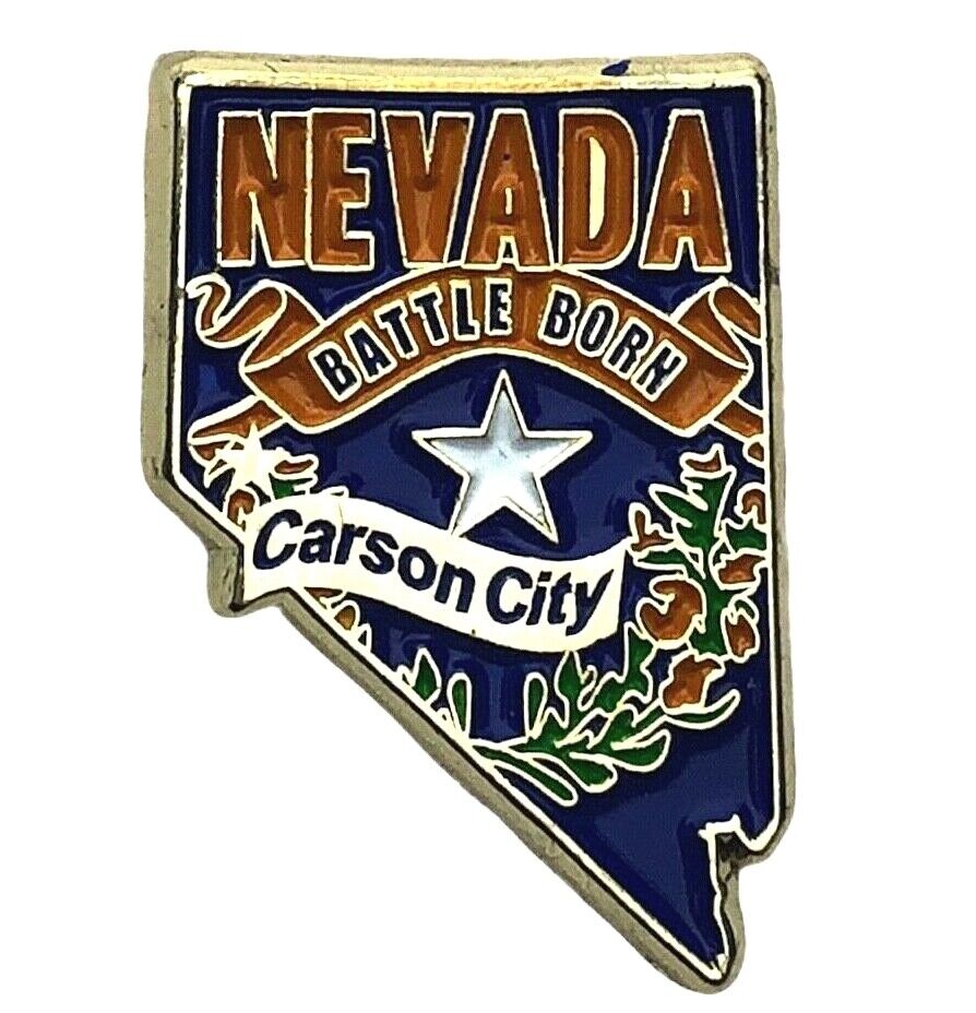 Nevada State Of Hat lapel Pin AVA F1D31F
