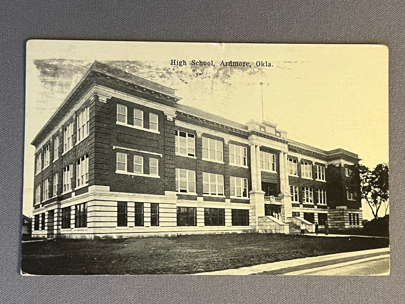 Oklahoma, OK, Ardmore, High School, PM 1915