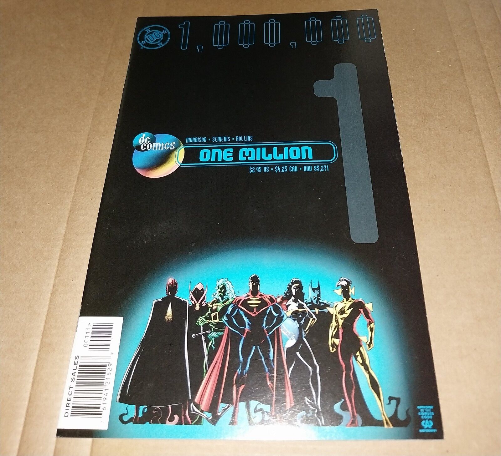 DC One Million #1-4 1st Solaris Full Set DC 1998 James Gunn Superman Movie🔥🔑