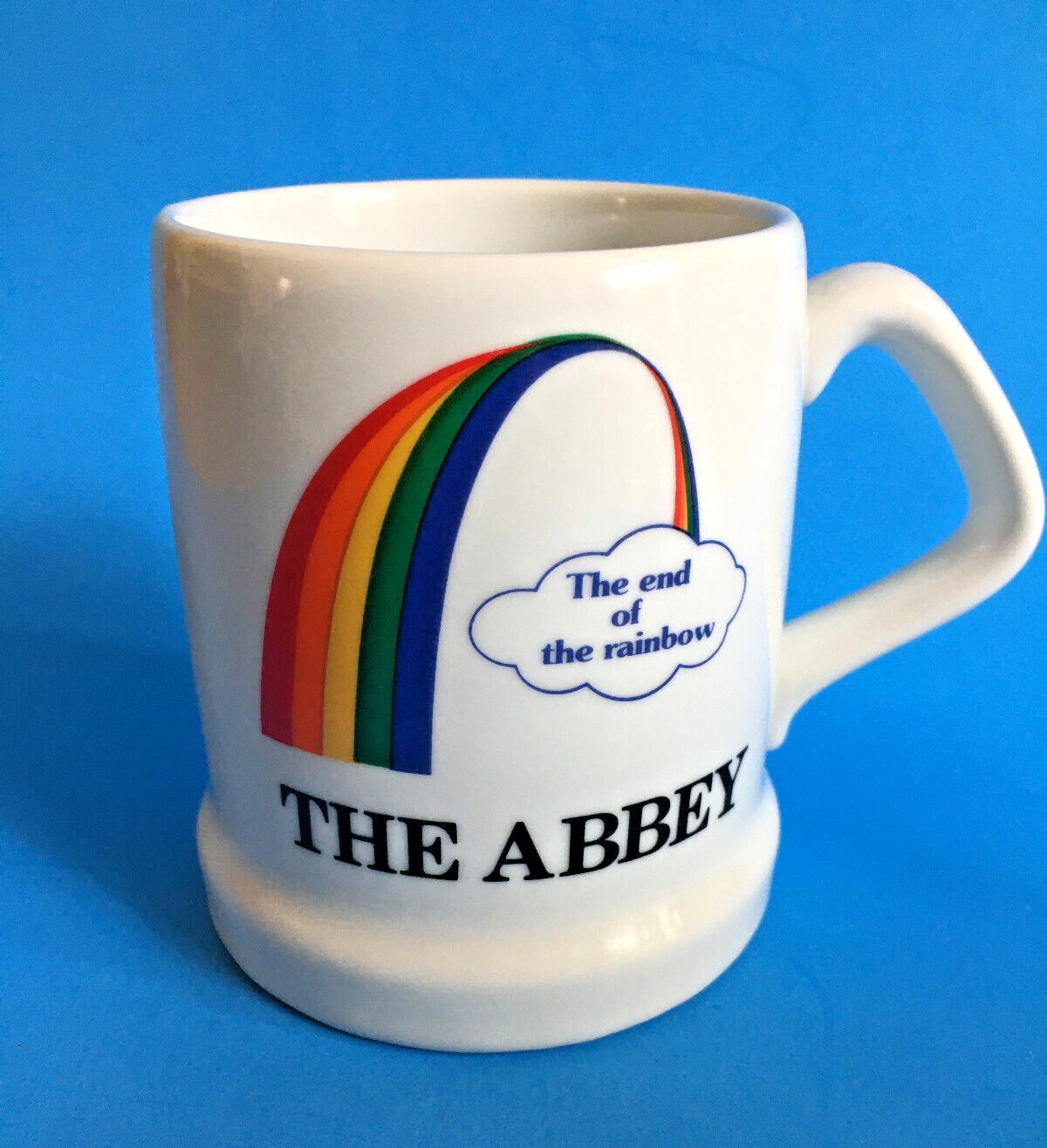 Mug The Abbey Gay Bar West Hollywood Rainbow Mug