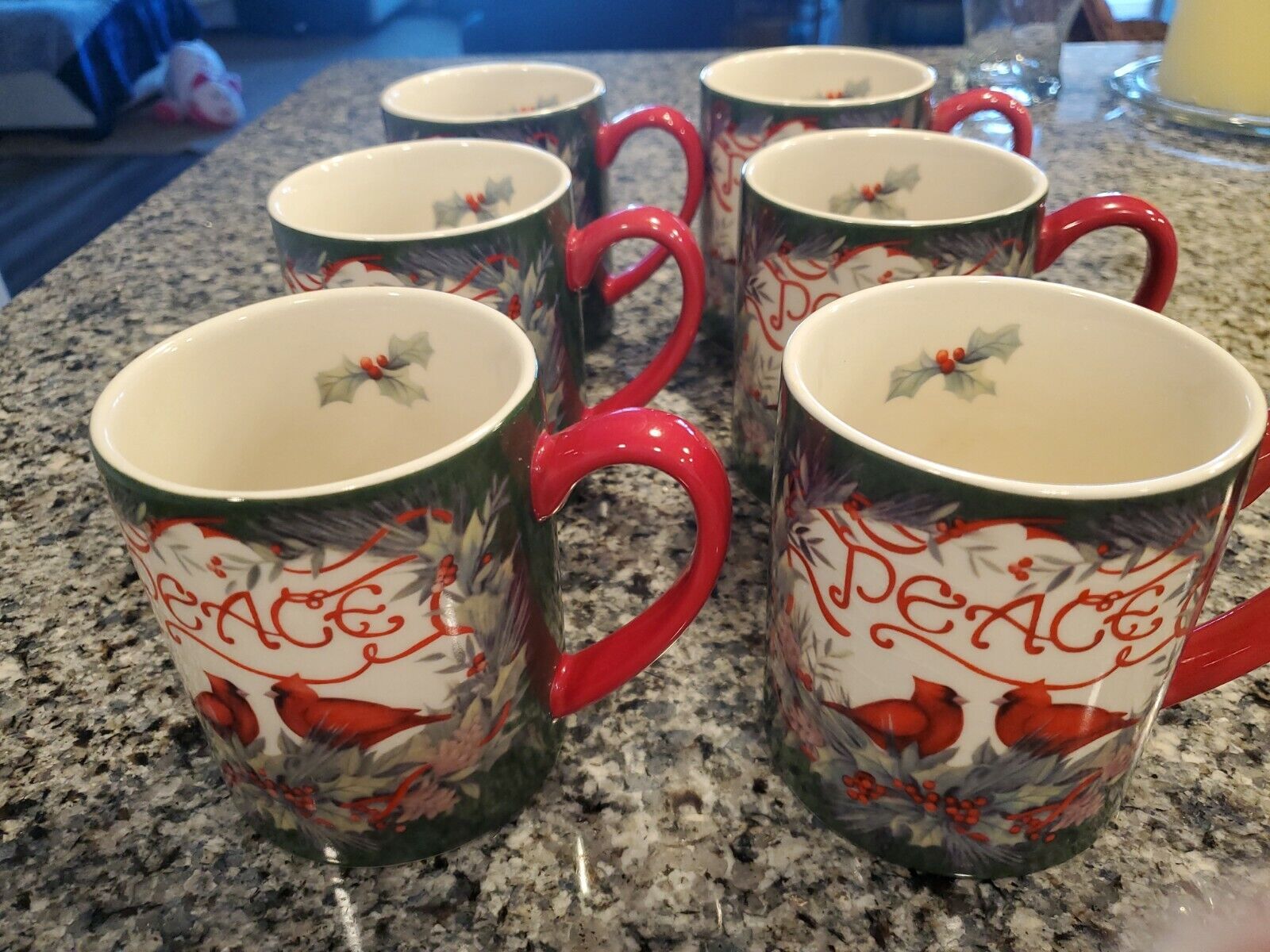 6- Lang - Birds of Peace (Cardinals) Coffee cup/mugs - 2012 - 4\