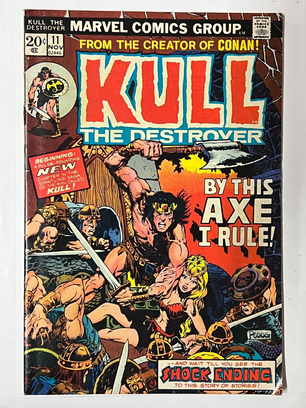 Kull the Destroyer #11 Marvel Comics 1973 | Combined Shipping B&B
