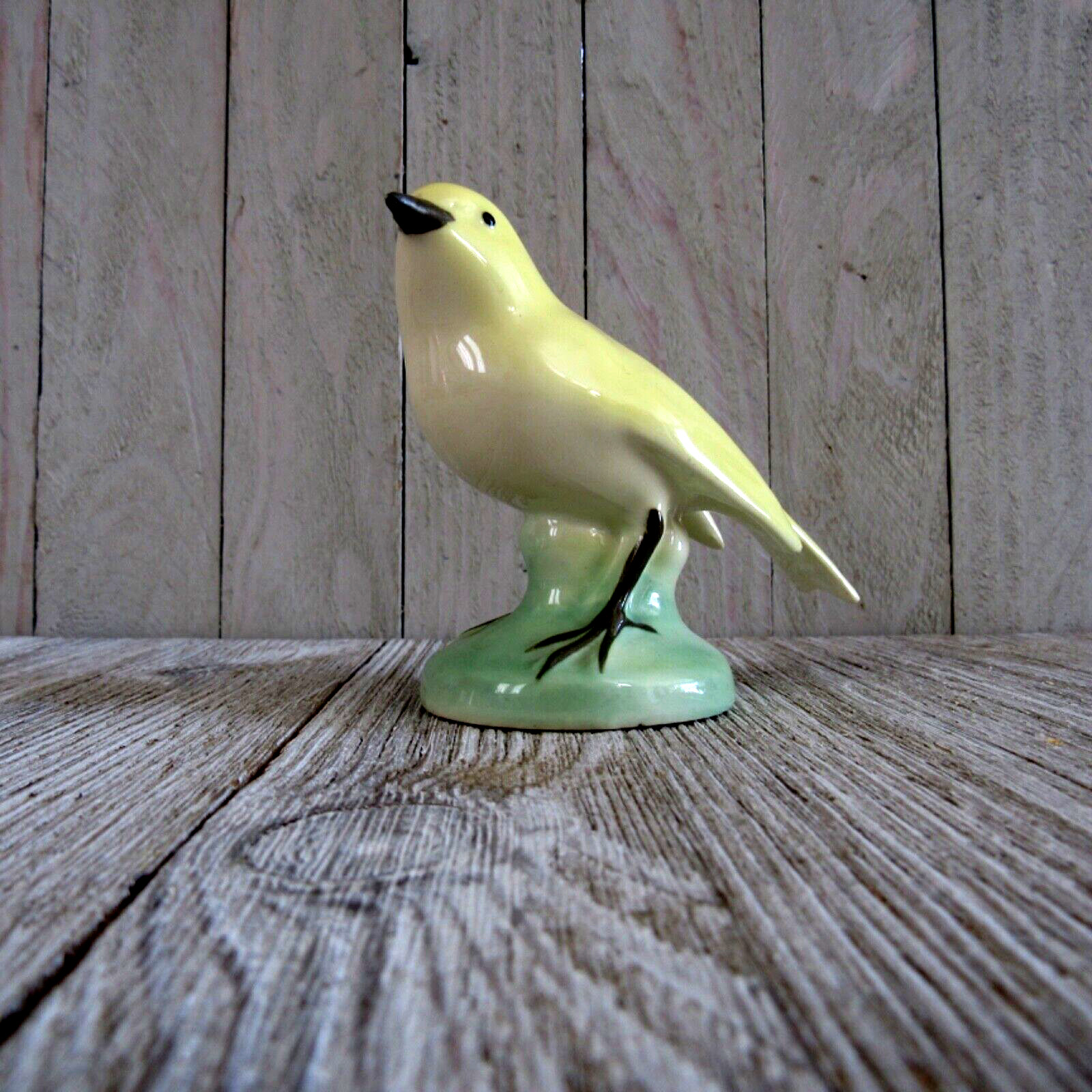 Vintage Ceramic Bird Canary Plant Sitter/Collector
