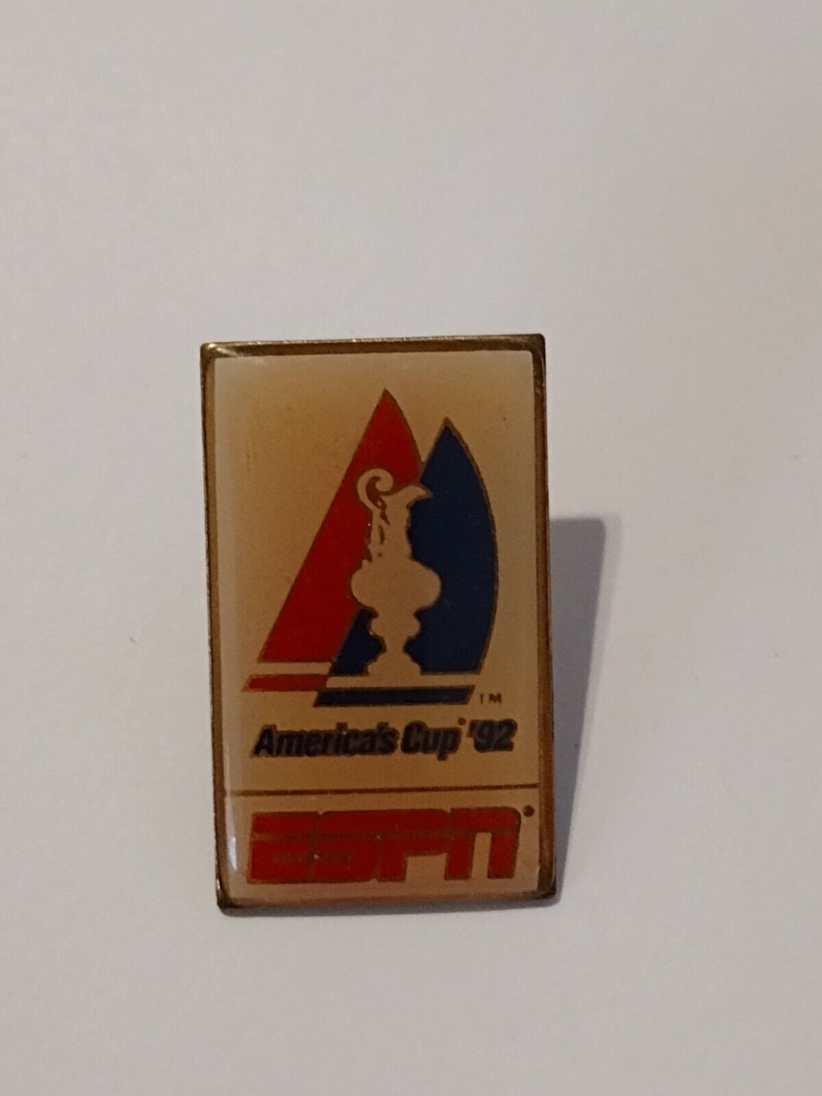 America\'s Cup \'92 ESPN Vintage Lapel Pin