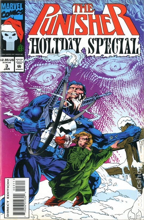 Punisher Holiday Special #3 FN 1995 Stock Image