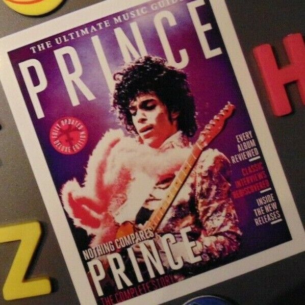 PRINCE Music Fridge MAGNET Fan Gift Icon Home Kitchen Apartment Dorm Office