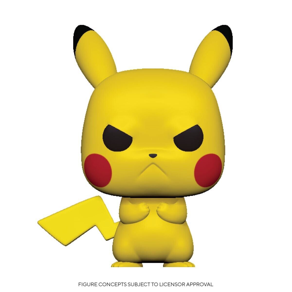 Funko Pop — Games — Pokemon — Grumpy Pikachu  #598 — w/protector — Ships Free