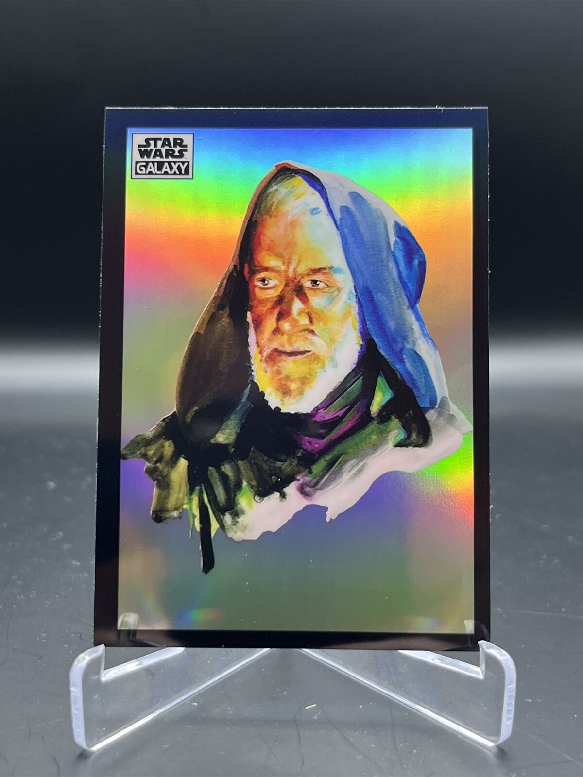 2022 Topps Chrome Star Wars Galaxy Refractor #3 Obi-wan Kenobi