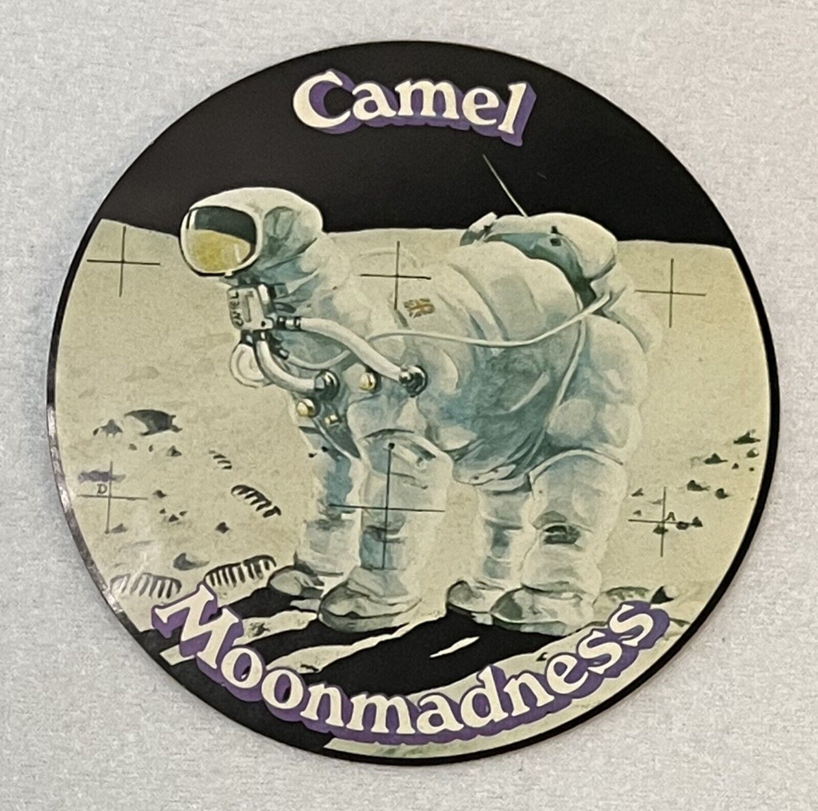 Vintage 1976 CAMEL Moonmadness Promotional 4 5/8\