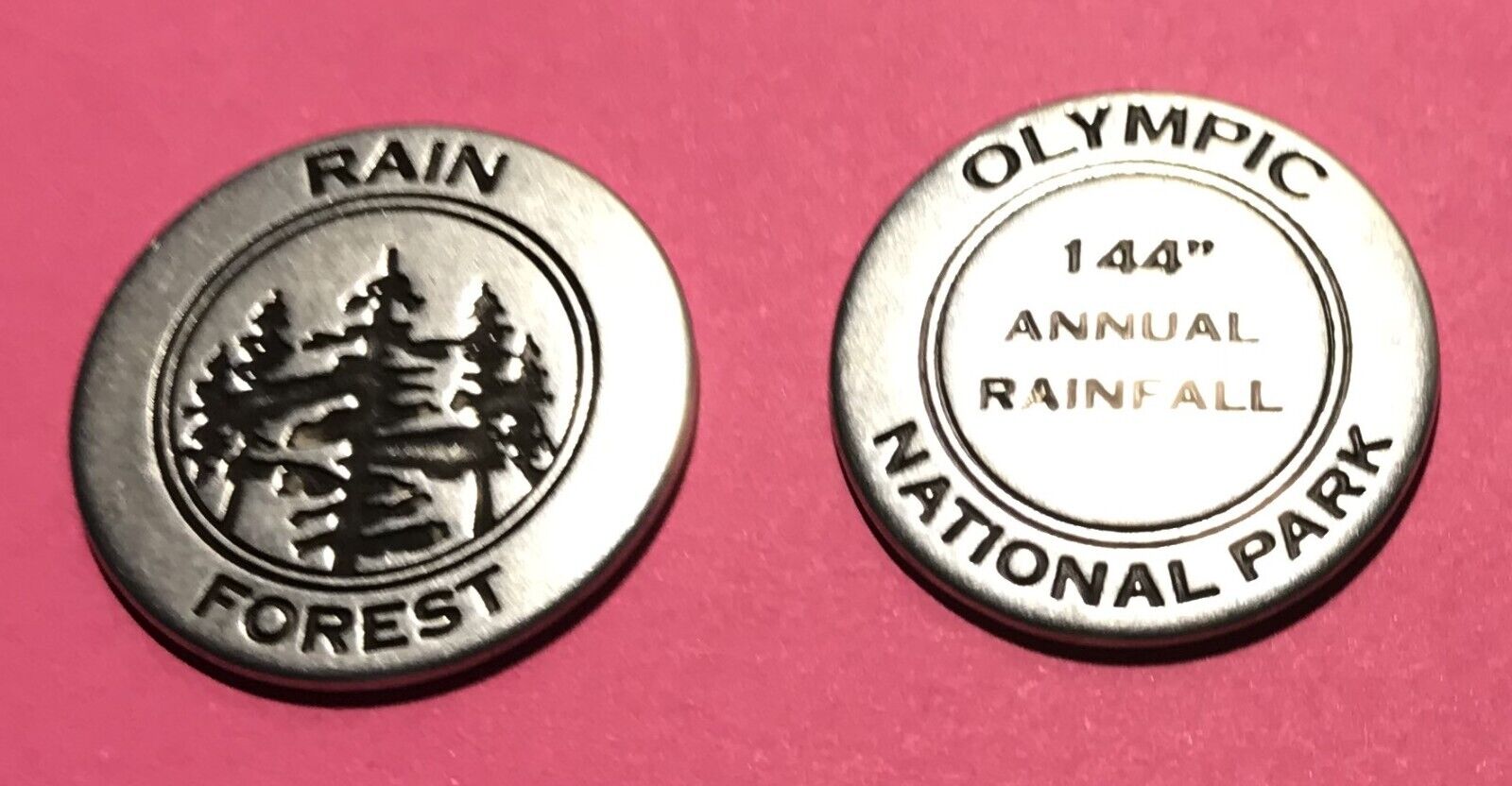 Olympic National Park Rain Forest Collectible Token