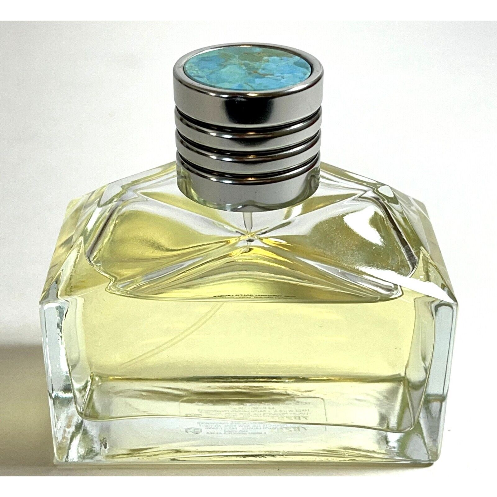 Pure Turquoise Ralph Lauren Eau de Parfum 80% Full 4.2oz READ DESCRIPTION