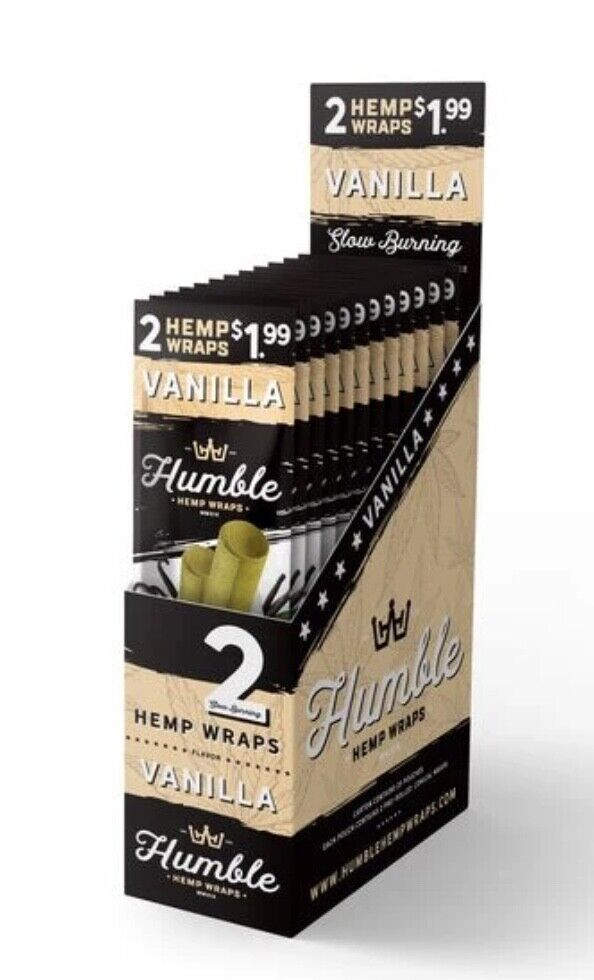 Humble Flavored Herbal Papers Vanilla 6/2ct Packs