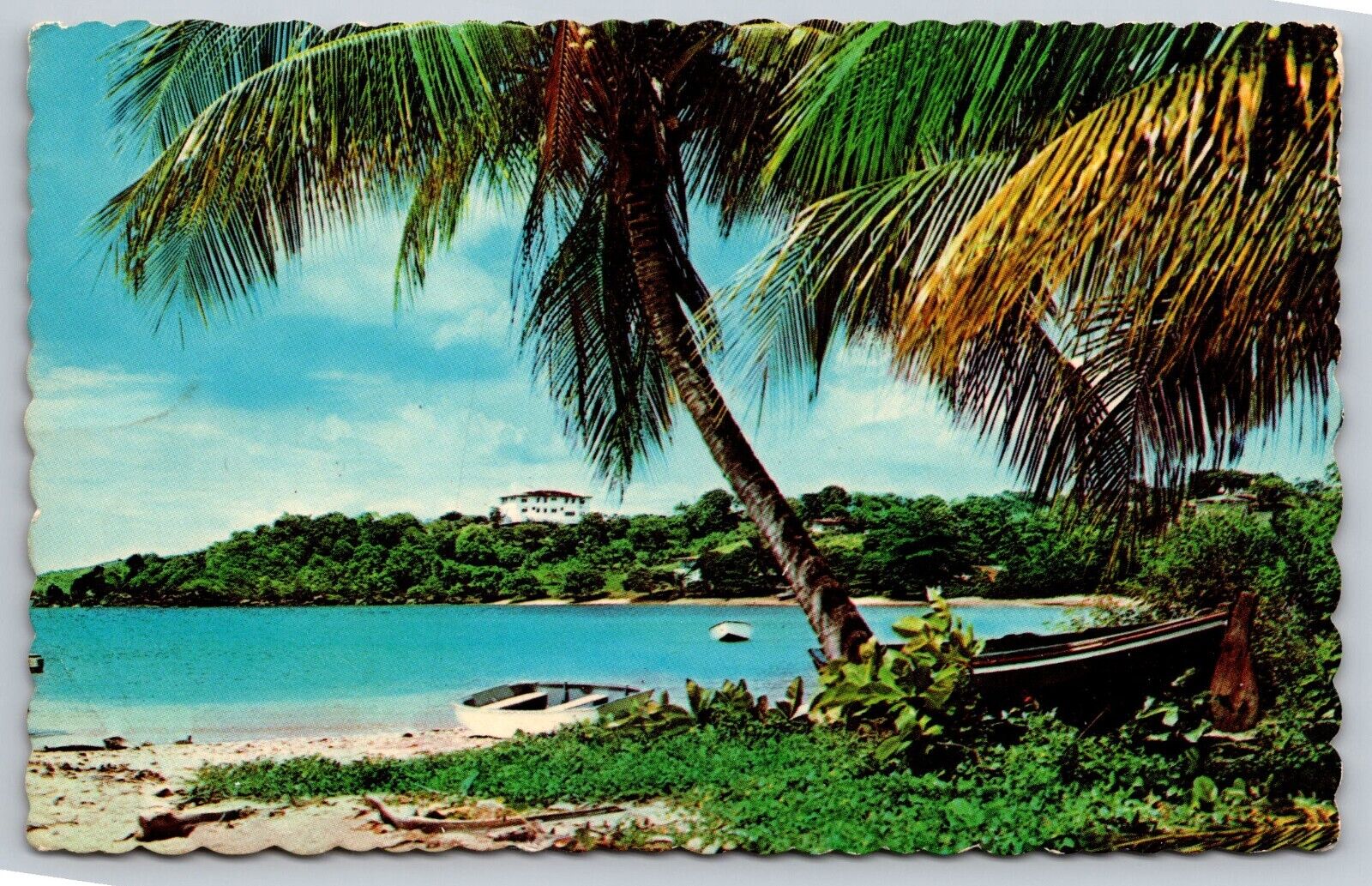 Postcard West Indies St Vincent Indian Bay Villa Pointe   3B