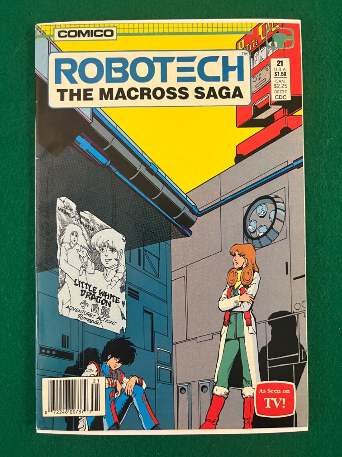 Comico Robotech: The Macross Saga #21 Aug 1987 (VF+)