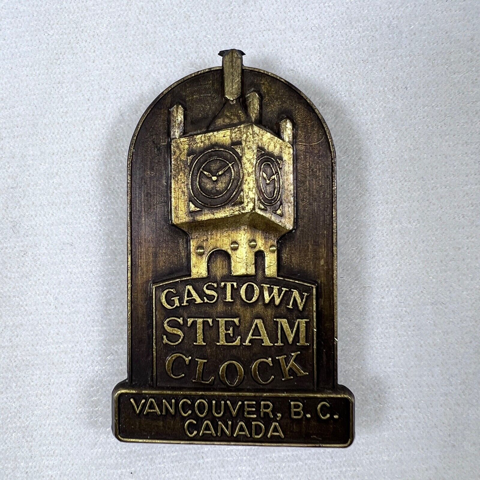 Gastown Steam Clock Refrigerator Magnet Vancouver BC Canada British Columbia