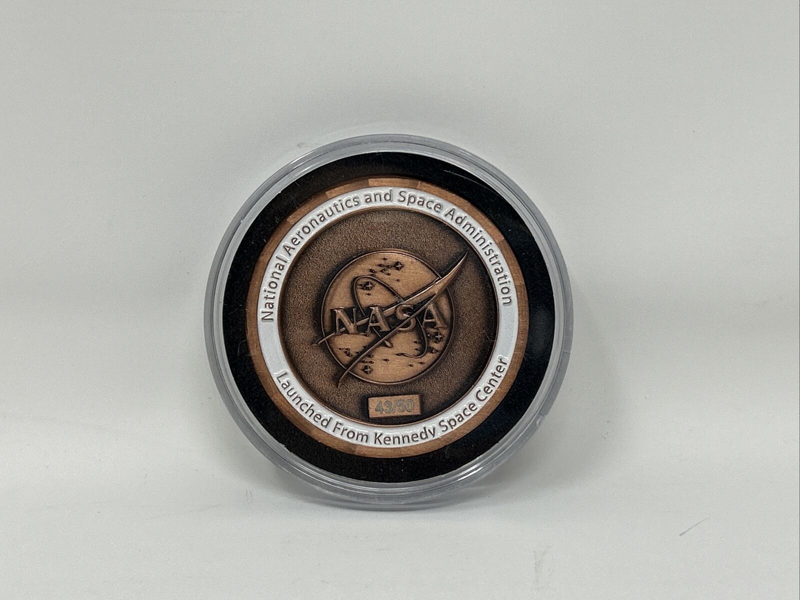 SpaceX Crew-8 Mission *Limited Edition* Coin, Serialized/Stamped: 43/50.