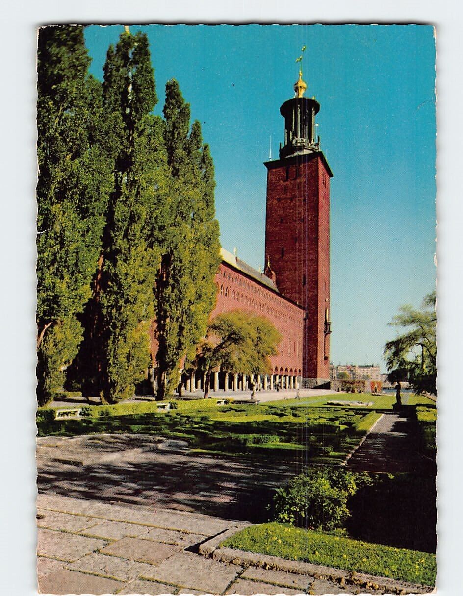 Postcard Stadshuset, Stockholm, Sweden