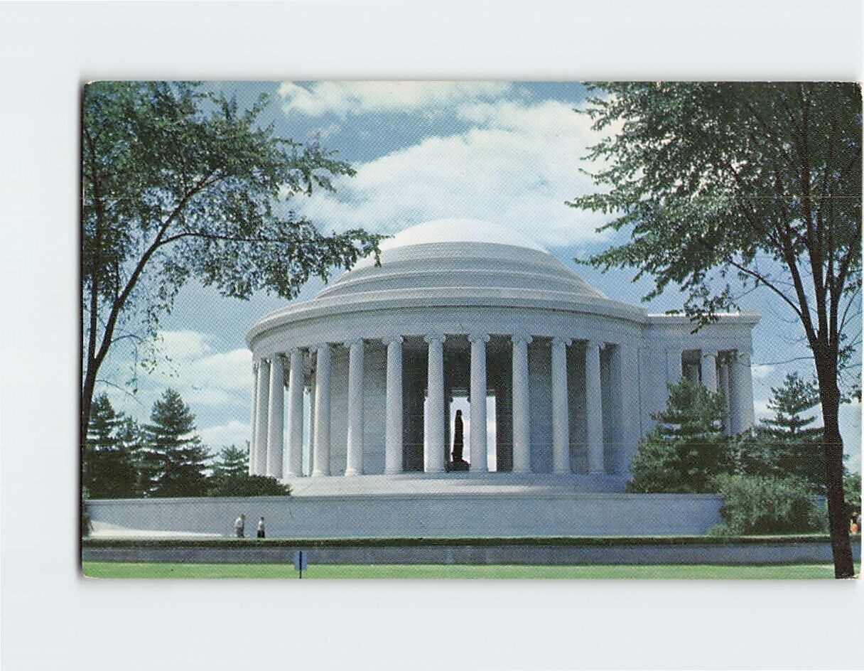 Postcard Jefferson Memorial Washington DC